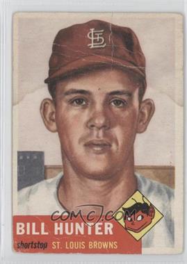 1953 Topps - [Base] #166 - Billy Hunter [Poor to Fair]