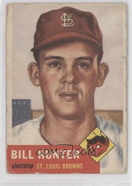 1953 Topps - [Base] #166 - Billy Hunter [Poor to Fair]