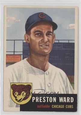 1953 Topps - [Base] #173 - Preston Ward