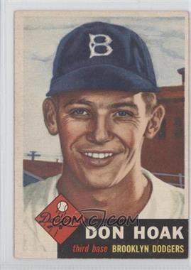 1953 Topps - [Base] #176 - Don Hoak