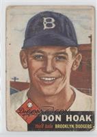 Don Hoak [COMC RCR Poor]