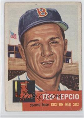 1953 Topps - [Base] #18 - Ted Lepcio [Good to VG‑EX]