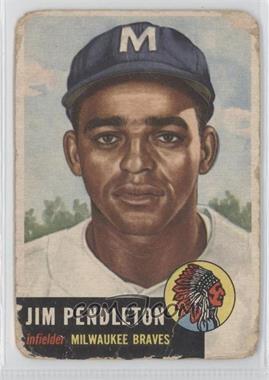 1953 Topps - [Base] #185 - Jim Pendleton [COMC RCR Poor]