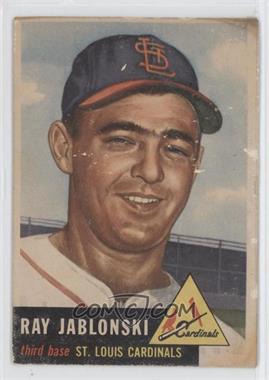 1953 Topps - [Base] #189 - Ray Jablonski [Good to VG‑EX]