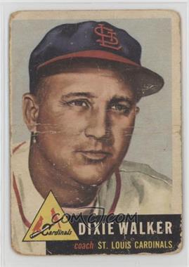 1953 Topps - [Base] #190 - Dixie Walker [COMC RCR Poor]