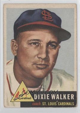 1953 Topps - [Base] #190 - Dixie Walker