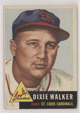 1953 Topps - [Base] #190 - Dixie Walker