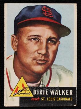 1953 Topps - [Base] #190 - Dixie Walker