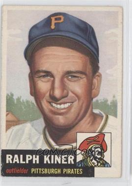 1953 Topps - [Base] #191 - Ralph Kiner