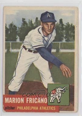 1953 Topps - [Base] #199 - Marion Fricano [Good to VG‑EX]