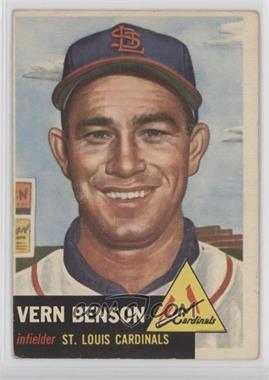 1953 Topps - [Base] #205 - Vern Benson