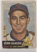 Vern Benson [COMC RCR Poor]