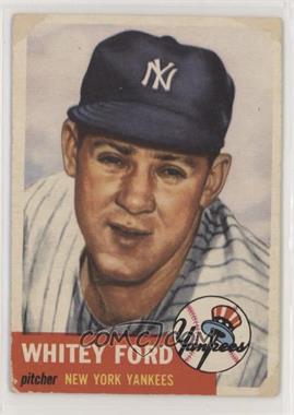 1953 Topps - [Base] #207 - Whitey Ford [Poor to Fair]