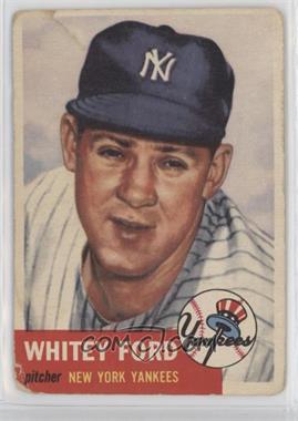 1953 Topps - [Base] #207 - Whitey Ford [Poor to Fair]