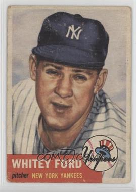 1953 Topps - [Base] #207 - Whitey Ford