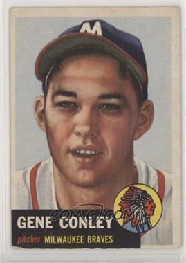 1953 Topps - [Base] #215 - Gene Conley