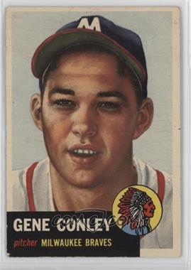 1953 Topps - [Base] #215 - Gene Conley