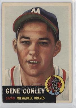 1953 Topps - [Base] #215 - Gene Conley