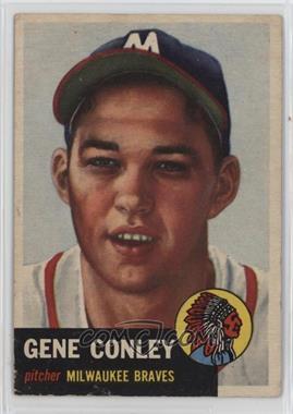 1953 Topps - [Base] #215 - Gene Conley