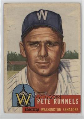 1953 Topps - [Base] #219 - Pete Runnels