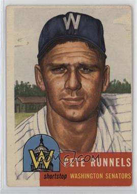 1953 Topps - [Base] #219 - Pete Runnels