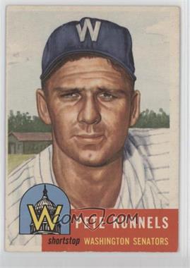 1953 Topps - [Base] #219 - Pete Runnels