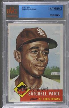 1953 Topps - [Base] #220 - Satchell Paige [BVG Authentic]