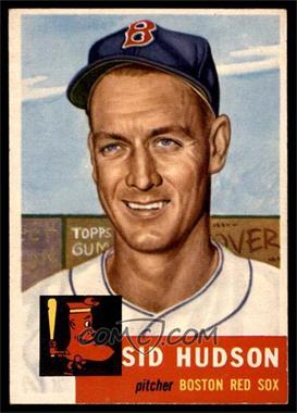 1953 Topps - [Base] #251 - High # - Sid Hudson [EX]
