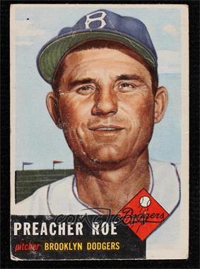 1953 Topps - [Base] #254 - High # - Preacher Roe