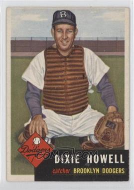 1953 Topps - [Base] #255 - High # - Dixie Howell