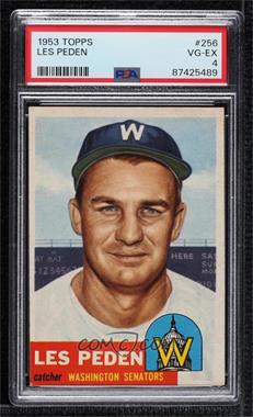 1953 Topps - [Base] #256 - High # - Les Peden [PSA 4 VG‑EX]