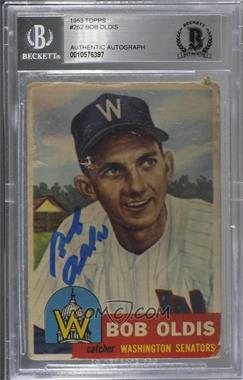 1953 Topps - [Base] #262 - High # - Bob Oldis [BAS BGS Authentic]