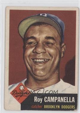 1953 Topps - [Base] #27 - Roy Campanella [Good to VG‑EX]