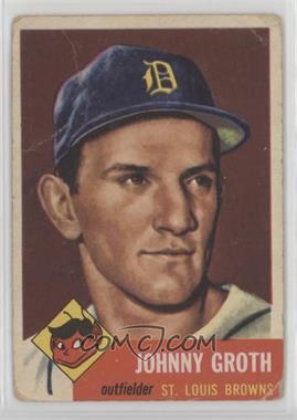 1953 Topps - [Base] #36 - Johnny Groth [Poor to Fair]