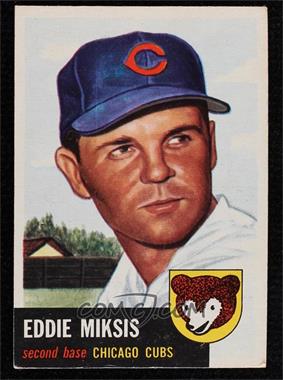 1953 Topps - [Base] #39 - Eddie Miksis