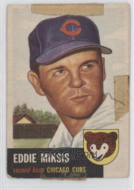 1953 Topps - [Base] #39 - Eddie Miksis [Good to VG‑EX]