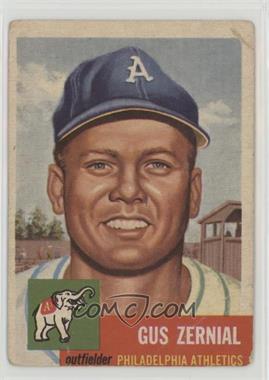 1953 Topps - [Base] #42 - Gus Zernial [COMC RCR Poor]