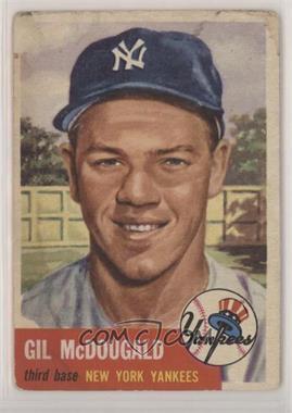 1953 Topps - [Base] #43 - Gil McDougald [Good to VG‑EX]