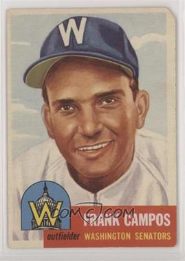 1953 Topps - [Base] #51 - Frank Campos [Poor to Fair]