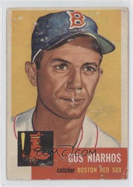 1953 Topps - [Base] #63 - Gus Niarhos [COMC RCR Poor]