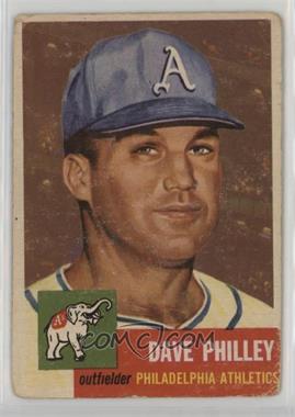 1953 Topps - [Base] #64 - Dave Philley [Good to VG‑EX]