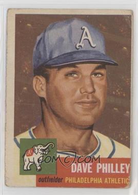 1953 Topps - [Base] #64 - Dave Philley [Poor to Fair]