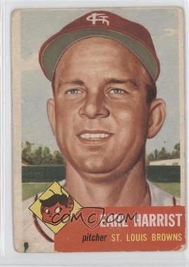 1953 Topps - [Base] #65 - Earl Harrist [Good to VG‑EX]