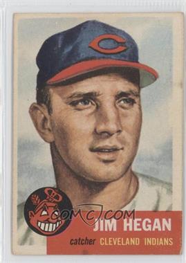 1953 Topps - [Base] #80 - Jim Hegan [Noted]