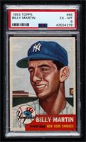 Billy Martin (Bio Information in Black) [PSA 6 EX‑MT]