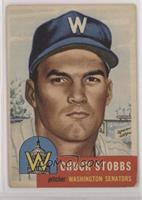 Chuck Stobbs (Bio Information in Black) [Good to VG‑EX]