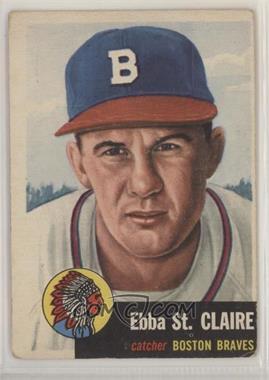 1953 Topps - [Base] #91.2 - Ebba St. Claire (Bio Information in White) [Poor to Fair]