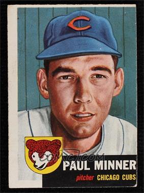 1953 Topps - [Base] #92.2 - Paul Minner (Bio Information in White)