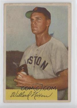 1954 Bowman - [Base] #114 - Willard Nixon [Poor to Fair]