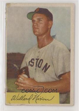 1954 Bowman - [Base] #114 - Willard Nixon [Poor to Fair]
